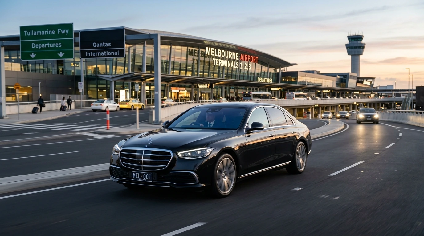 Tullamarine to Melbourne Airport chauffeur