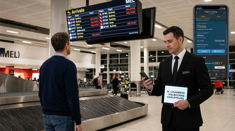 Melbourne Airport Chauffeur Service