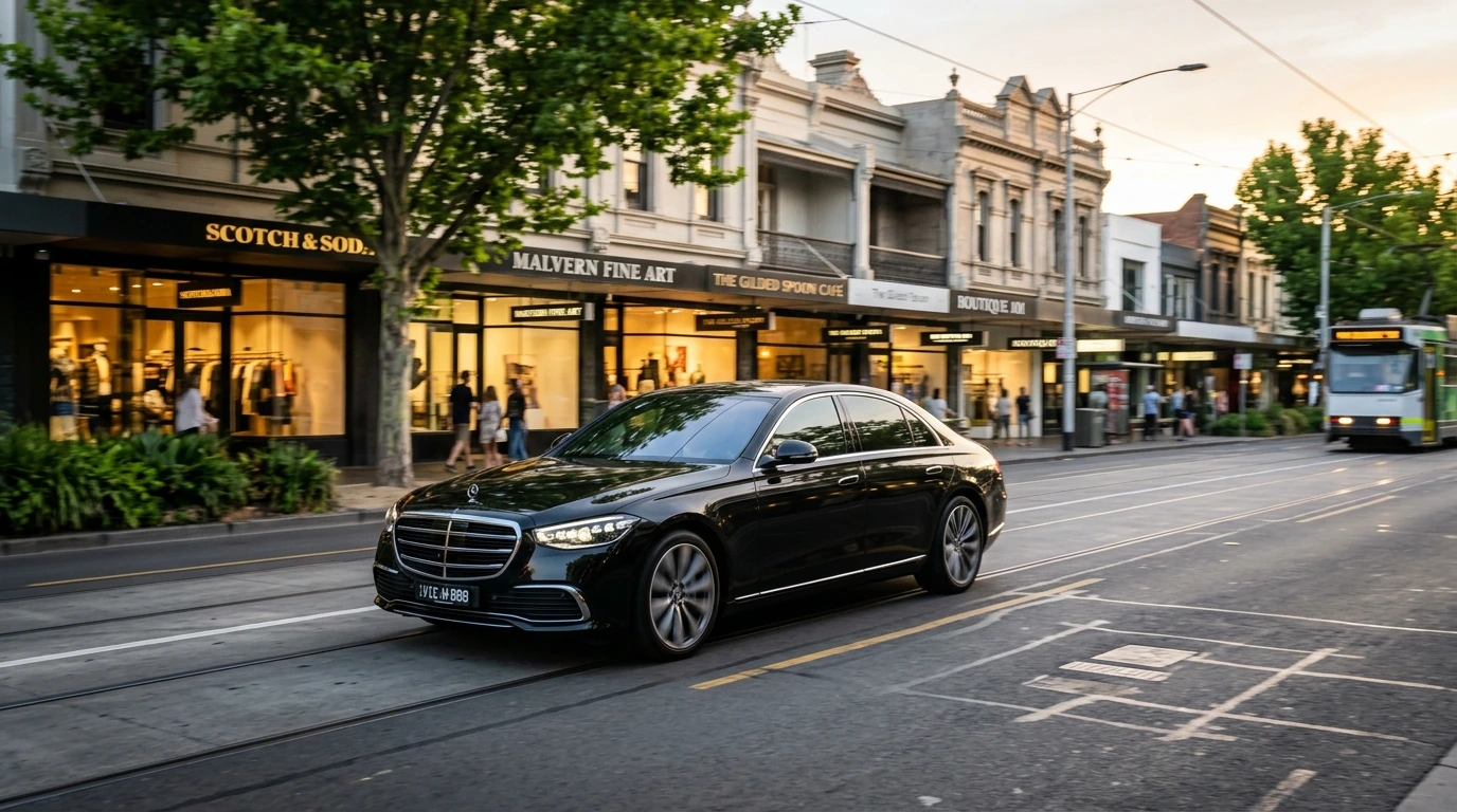 Malvern to Melbourne Airport Chauffeur | Luxury Private Transfers Meta