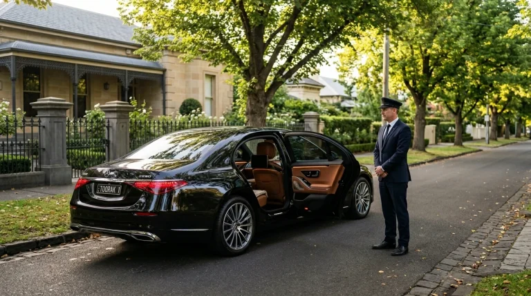 Toorak airport car hire, luxury transfer Toorak MEL, private chauffeur Toorak, Toorak corporate airport transfer, Toorak airport sedan