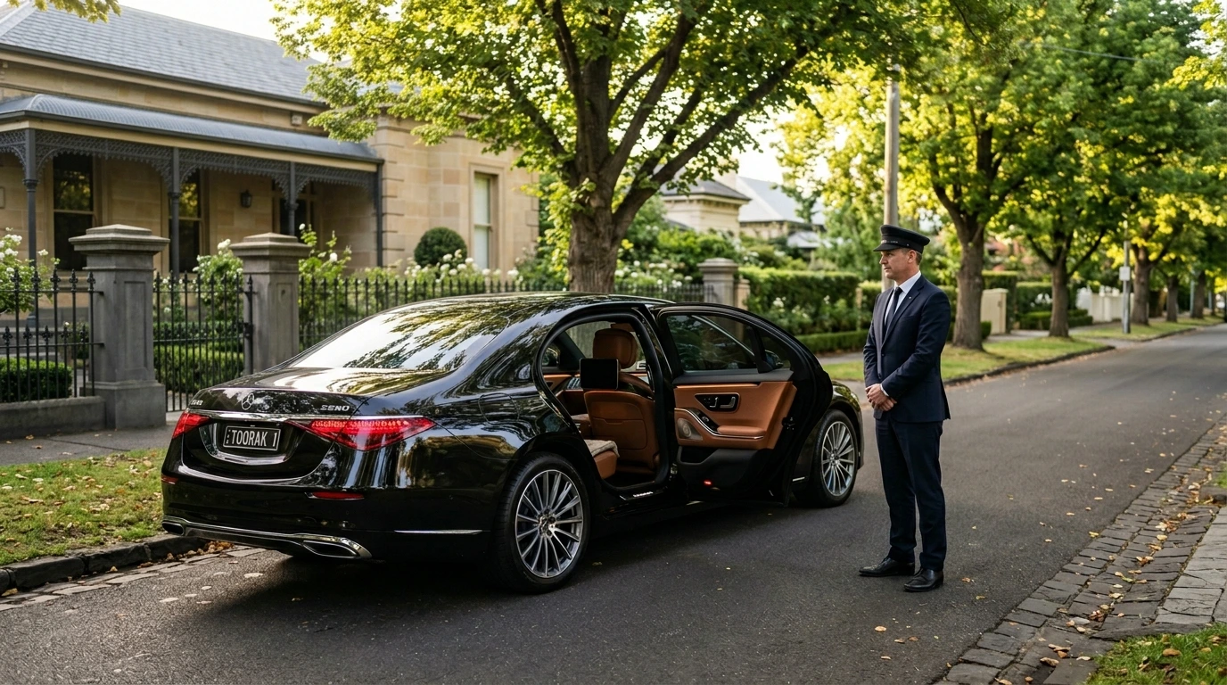 Toorak airport car hire, luxury transfer Toorak MEL, private chauffeur Toorak, Toorak corporate airport transfer, Toorak airport sedan