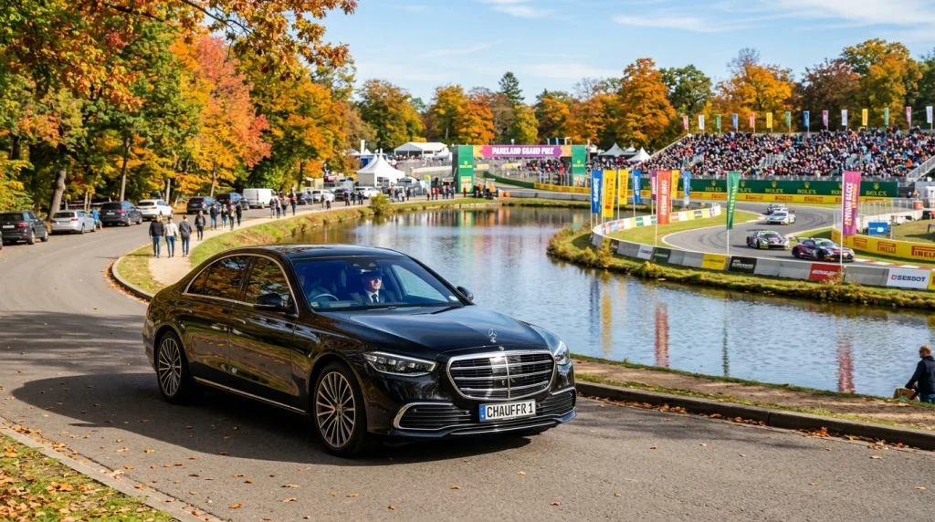 Australian Grand Prix chauffeur