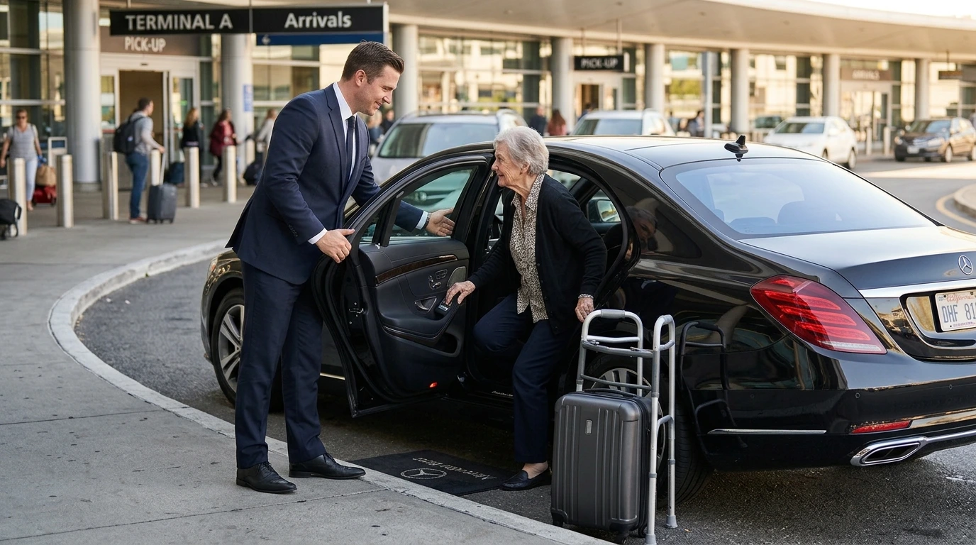Airport Transfers for Elderly & Less-Mobile Passengers