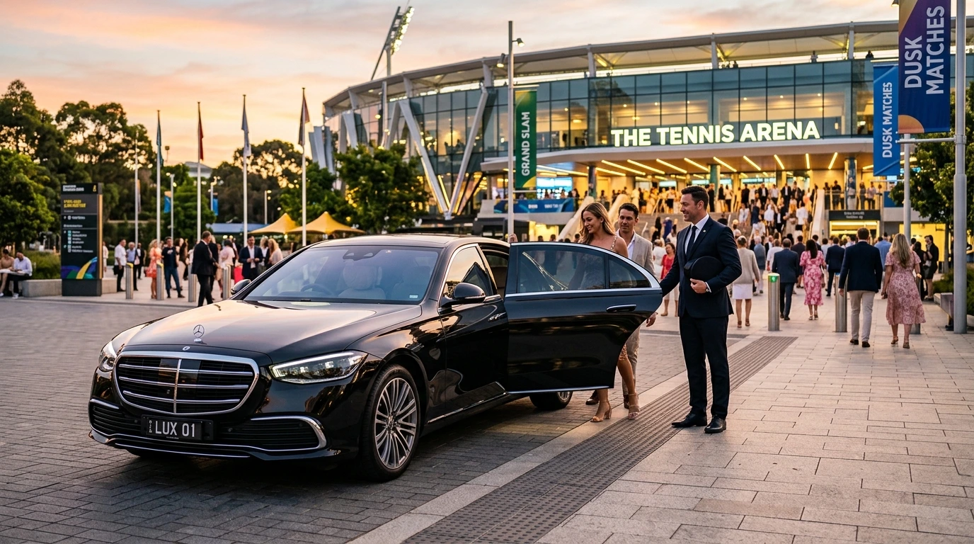 Australian Open chauffeur