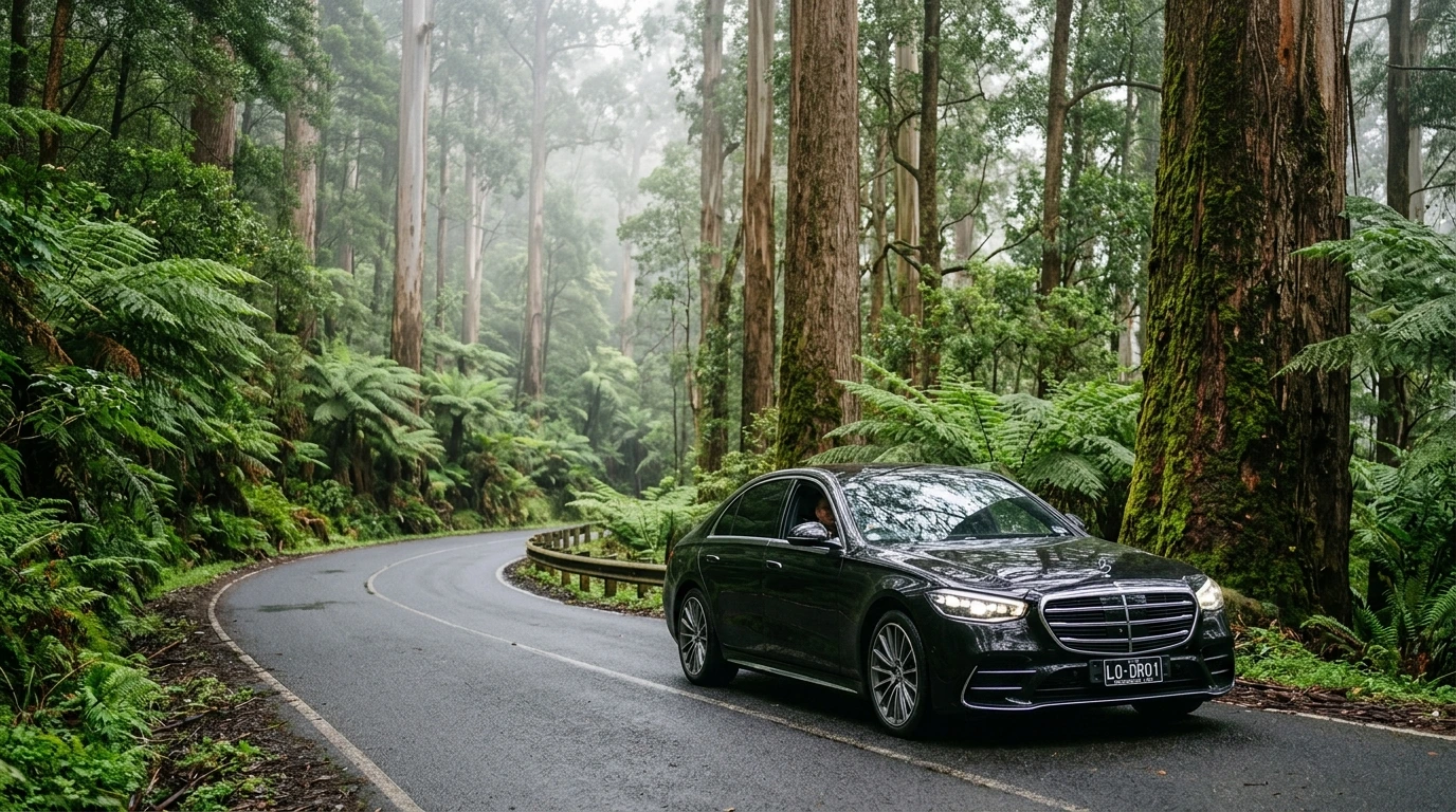 : Melbourne Airport to Dandenong Ranges,